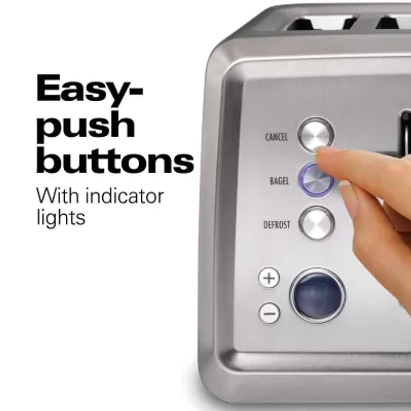 Hamilton Beach Extra Wide Slot Digital 4 Slice Toaster