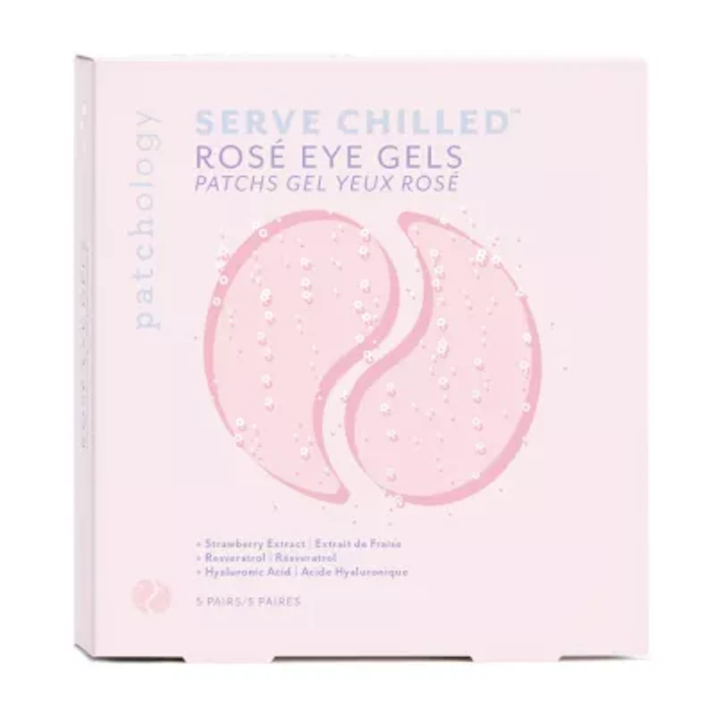 Patchology Serve Chilled Rose Eye Gels 5 Pair