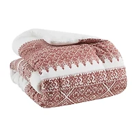 Ink+Ivy Mila 3 Piece Cotton Comforter Set with Chenille Tufting