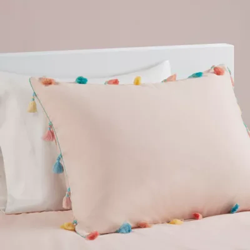 Mi Zone Kids Tanya Comforter Set with Tassel decorative pillow