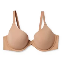 Ambrielle Everyday Womens Medium Support Demi Bra