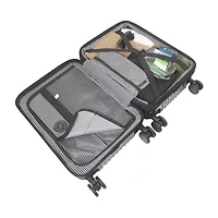 Martha Stewart The Bedford 29 Inch Hardside Expandable Checked Spinner Luggage