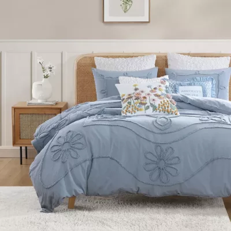 Peri Home 3d Petals Square Throw Pillow