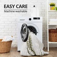 INK+IVY Imani 3pc Cotton Printed Duvet Cover Set w/ Chenille