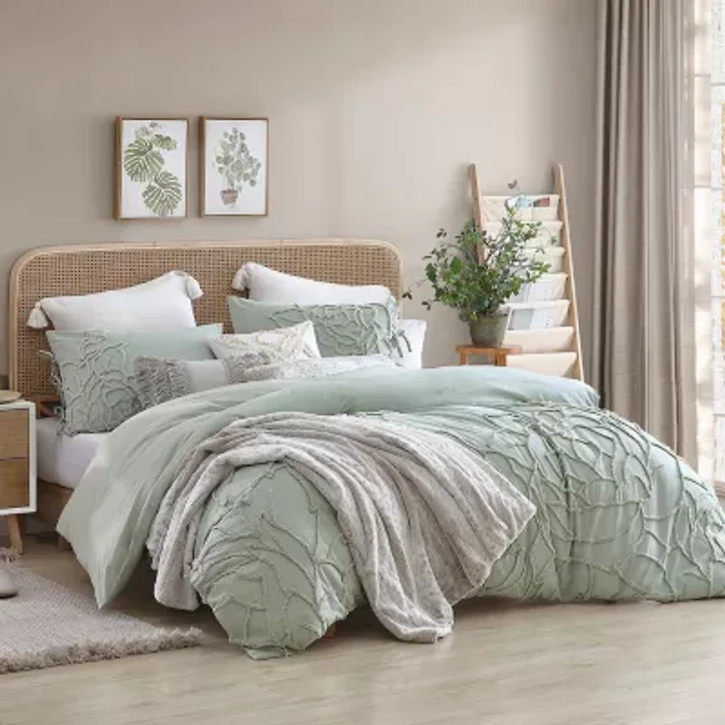 Peri Home Chenille Rose 2-pc. Easy Care Comforter Set