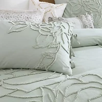 Peri Home Chenille Rose 2-pc. Easy Care Comforter Set