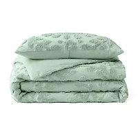 Peri Home Chenille Laurel Easy Care Comforter Set
