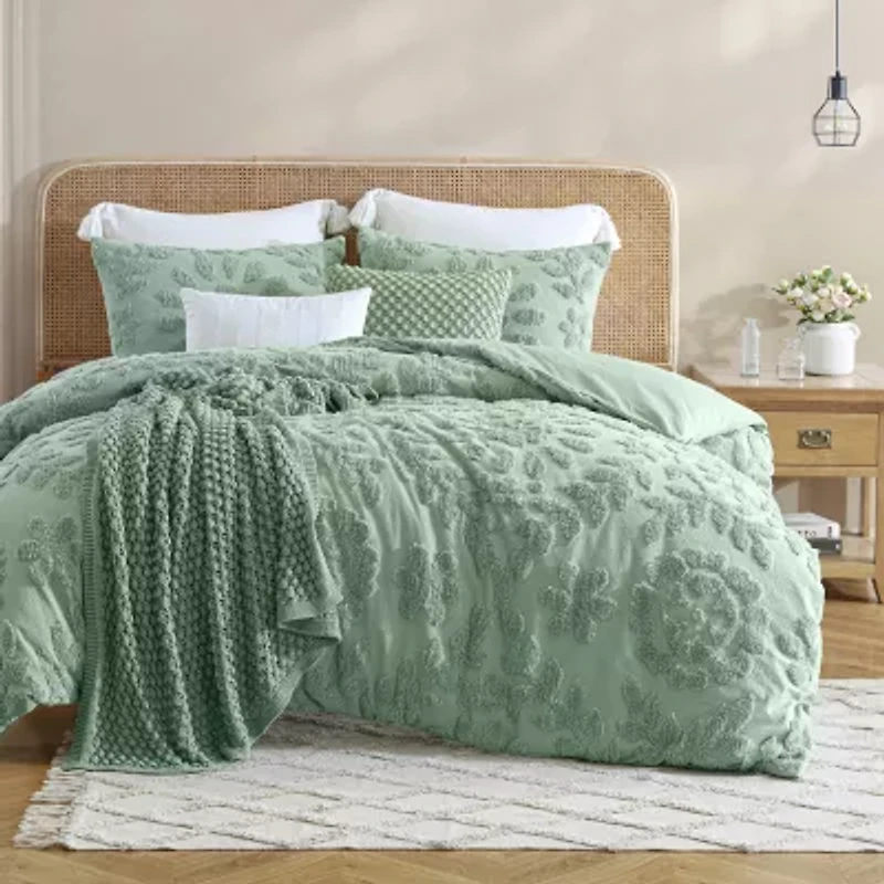 Peri Home Chenille Laurel Easy Care Comforter Set