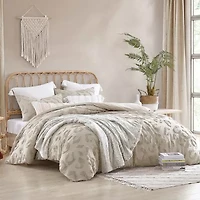 Peri Home Chenille Leopard Easy Care Duvet Cover Set