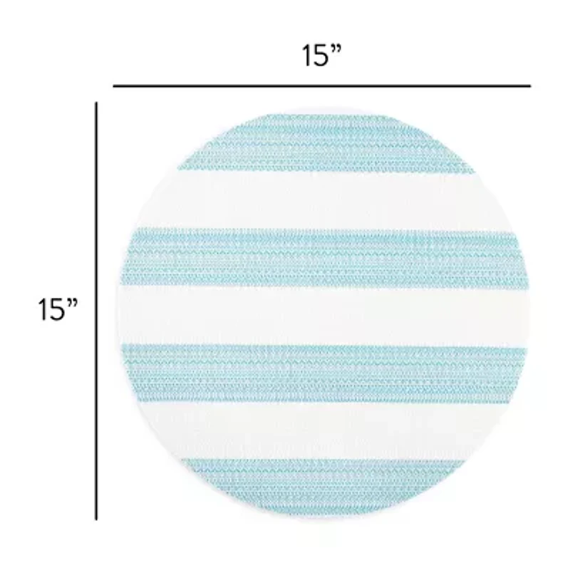 Town and Country Cabana Stripe 4-pc. Placemat