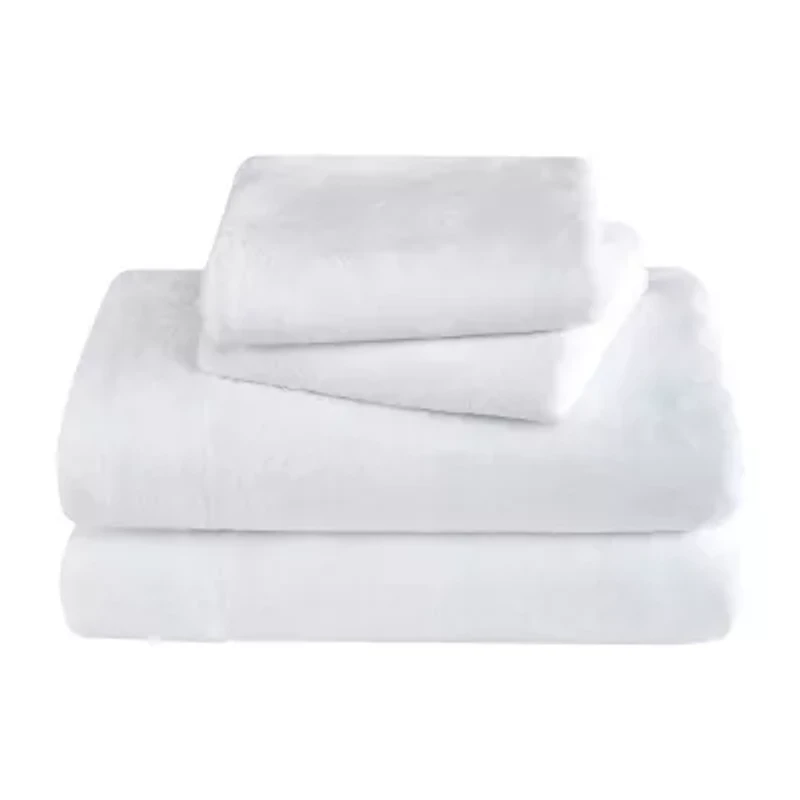 Sweet Home Collection Ultra Soft Microplush Solid Fleece Deep Pocket Sheet Set