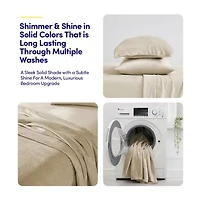 Sweet Home Collection Ultra Soft Microplush Solid Fleece Deep Pocket Sheet Set