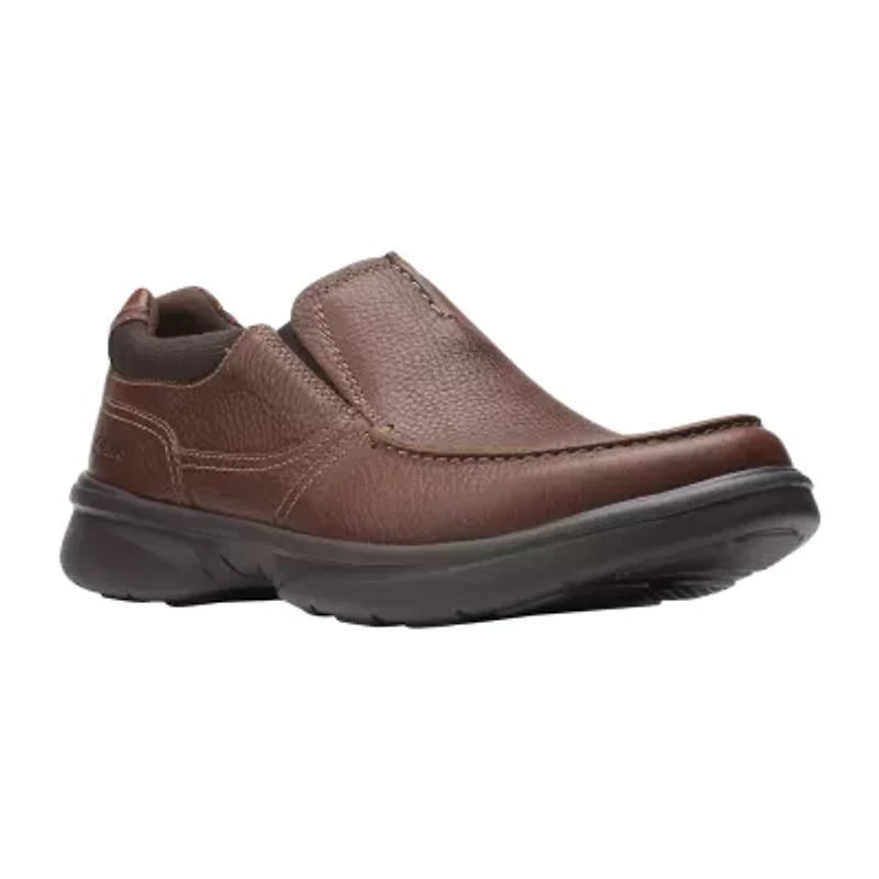 Clarks Bradley Mens Round Closed Toe Slip-On Shoe