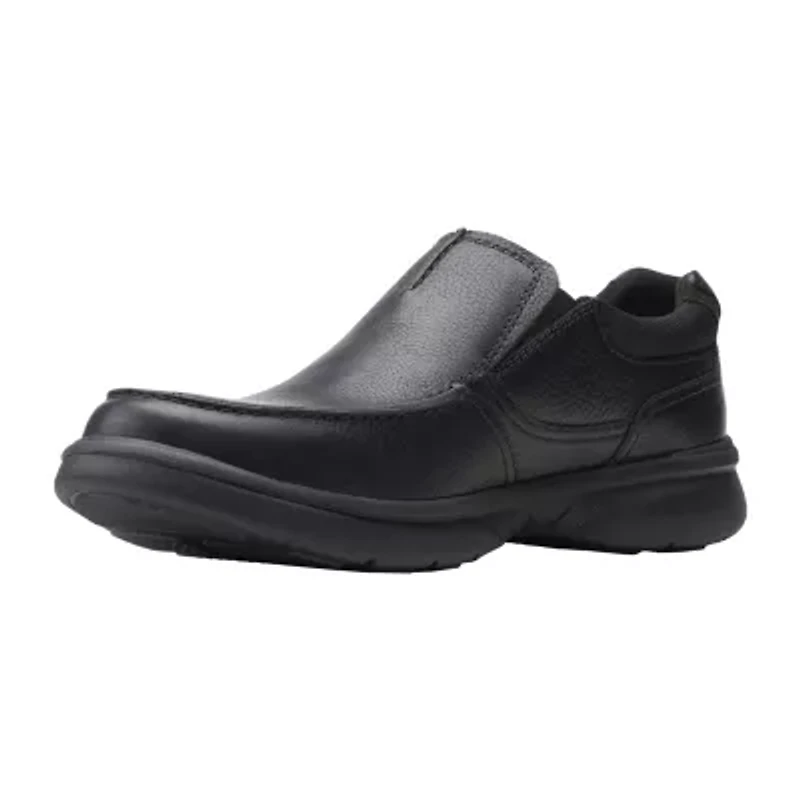Clarks Bradley Mens Round Closed Toe Slip-On Shoe