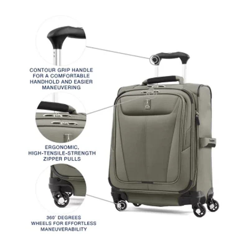 Travelpro Maxlite 5 Softside 21" International Carry-On Expandable Spinner Luggage