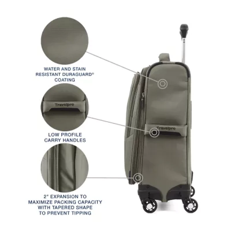 Travelpro Maxlite 5 Softside 21" International Carry-On Expandable Spinner Luggage
