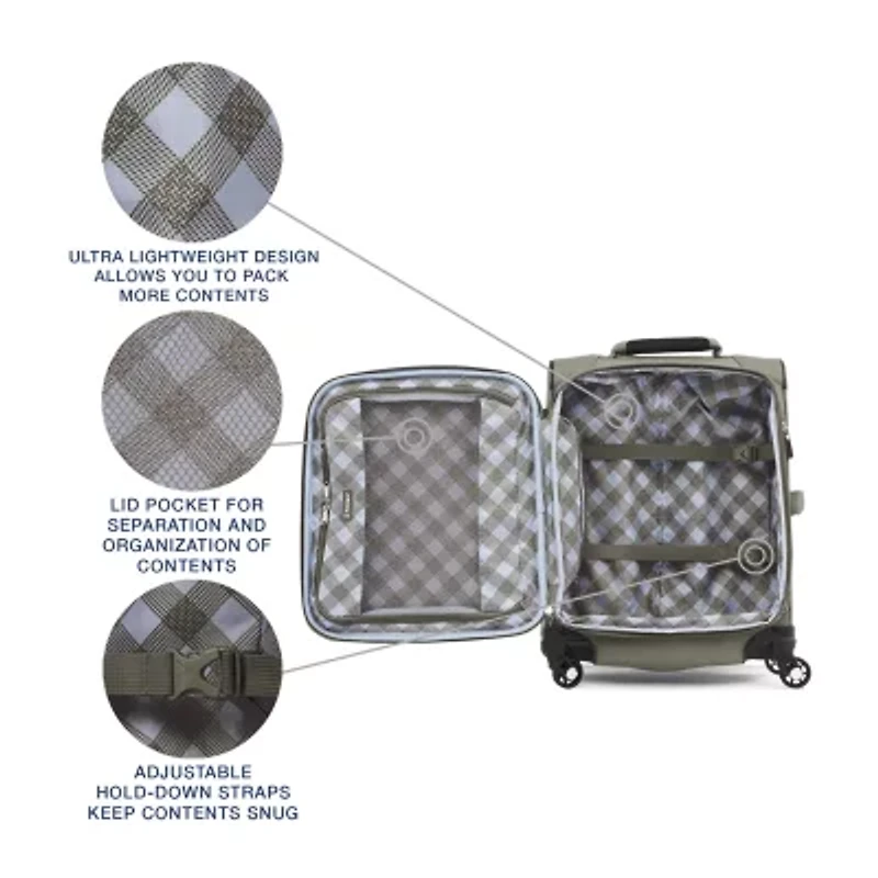 Travelpro Maxlite 5 Softside 21" International Carry-On Expandable Spinner Luggage