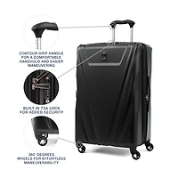 Travelpro Maxlite 5 25 Inch Hardside Expandable Lightweight Checked Spinner Luggage