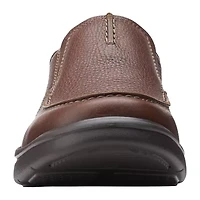 Clarks Bradley Mens Round Closed Toe Slip-On Shoe