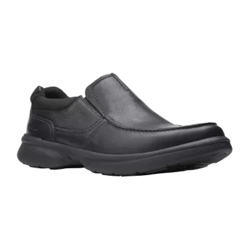 Clarks Bradley Mens Round Closed Toe Slip-On Shoe