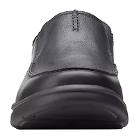 Clarks Bradley Mens Round Closed Toe Slip-On Shoe