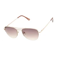a.n.a Womens Uv Protection Aviator Sunglasses