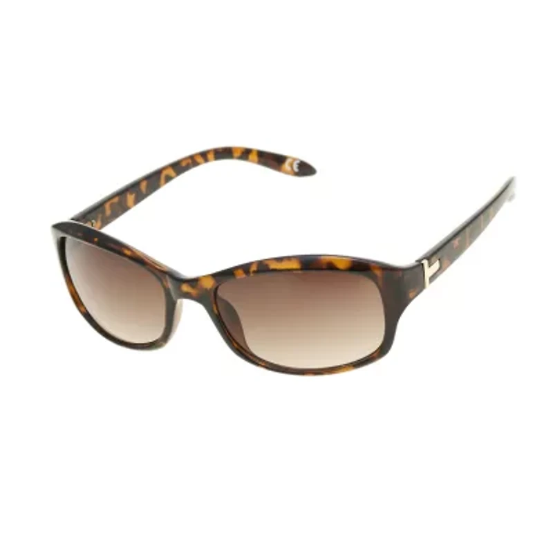 a.n.a Womens Uv Protection Rectangular Sunglasses