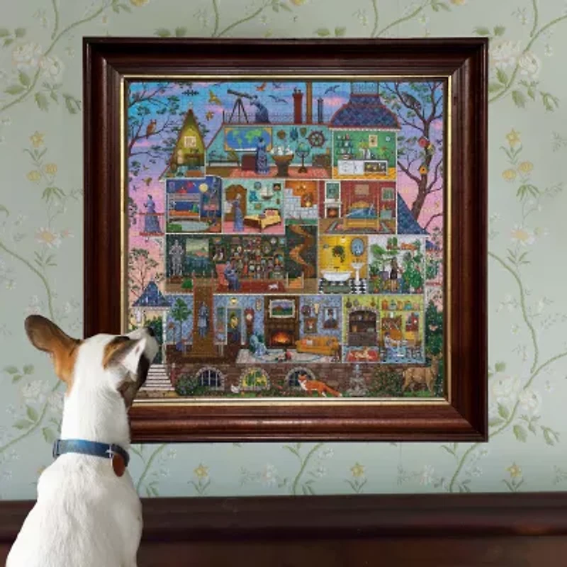 Eeboo Piece And Love The Alchemist's Home 1000 Piece Square Adult Jigsaw Puzzle