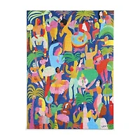 Eeboo Piece And Love Celebration 1000 Piece Rectangular Adult Jigsaw 1000-pc. Puzzle