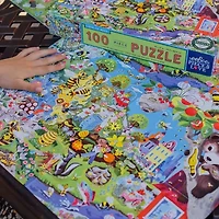Eeboo Love Of Bees 100 Piece Jigsaw 100-pc. Puzzle