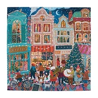 Eeboo Piece And Love A Happy Holiday 1000 Piece Square Adult Jigsaw 1000-pc. Puzzle