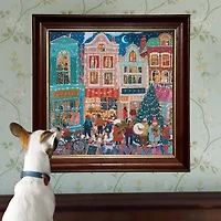 Eeboo Piece And Love A Happy Holiday 1000 Piece Square Adult Jigsaw 1000-pc. Puzzle