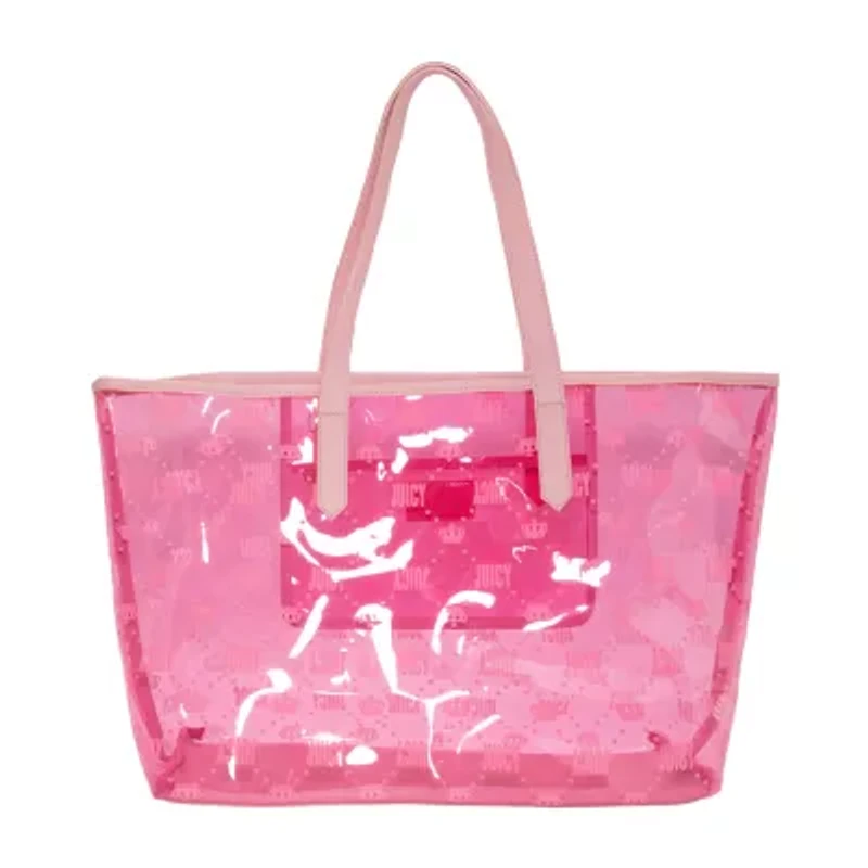 Juicy By Juicy Couture Beachin' Clear Tote Bag
