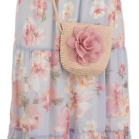 Speechless Big Kid Girls Sleeveless Floral Maxi Dress