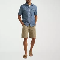 Lee Mens Short Sleeve Regular Fit Button-Down Shirt