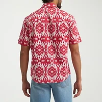 Lee Mens Short Sleeve Regular Fit Button-Down Shirt