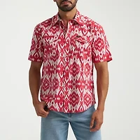 Lee Mens Short Sleeve Regular Fit Button-Down Shirt