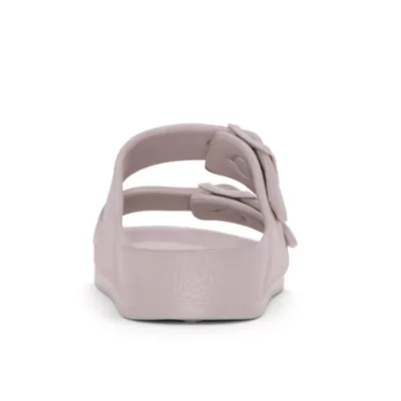 Mixit Womens Adjustable Strap Footbed Sandals