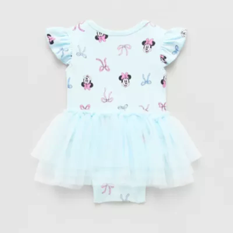 Disney Baby Girls Minnie Mouse Short Sleeve Bodysuit