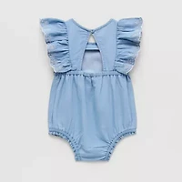 Okie Dokie Baby Girls Square Neck Sleeveless Bodysuit