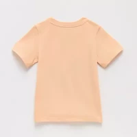 Disney Toddler Girls Crew Neck Short Sleeve Regular Fit Princess Graphic T-Shirt