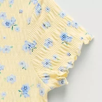 Thereabouts Little & Big Kid Girls Round Neck Short Sleeve T-Shirt