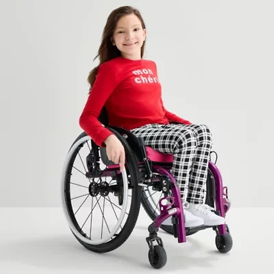 Thereabouts Little & Big Kid Girls Seated Wear Fleece 2-pc. Full Length Leggings