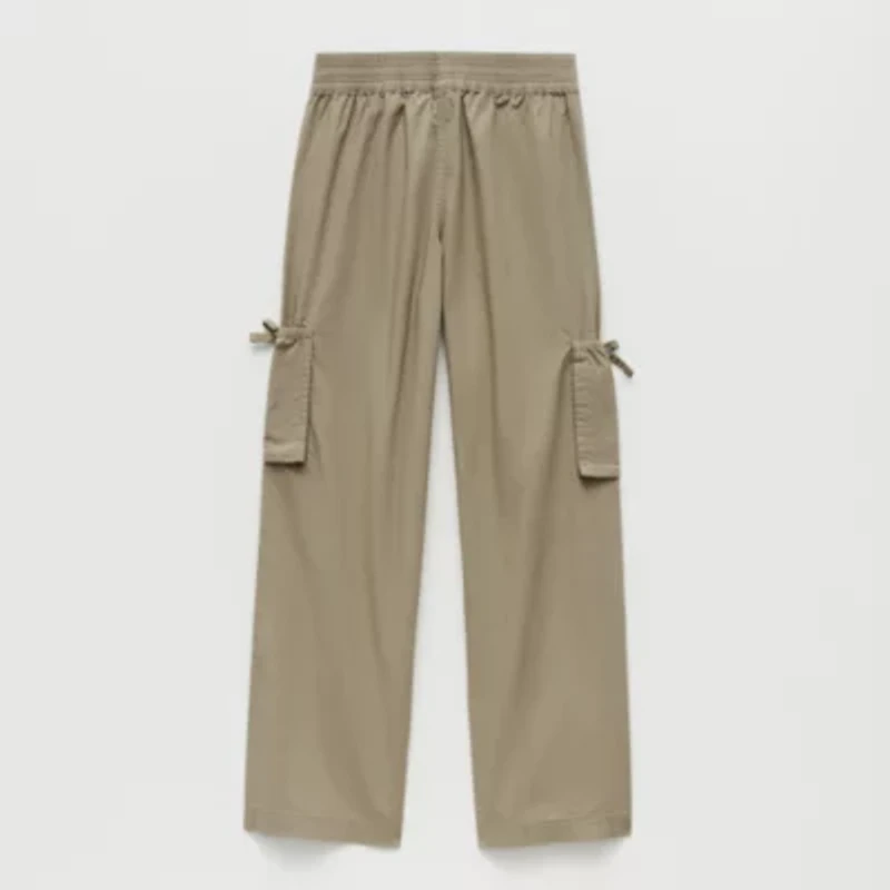 Thereabouts Little & Big Kid Girls Wide Leg Cargo Pant