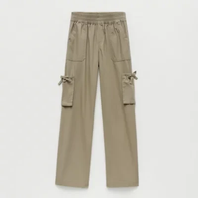 Thereabouts Little & Big Kid Girls Wide Leg Cargo Pant