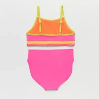 Thereabouts Little & Big Kid Girls 2-pc. Tankini Set