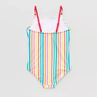 Thereabouts Little & Big Kid Girls Floral Sleeveless One Piece Swimsuit
