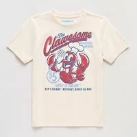 Thereabouts Little & Big Kid Boys Crew Neck Short Sleeve Regular Fit Graphic T-Shirt