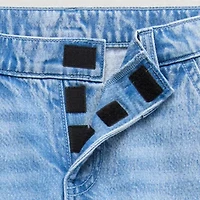 Thereabouts Cargo Little & Big Kid Boys Adaptive Easy-on + Easy-off Denim Short