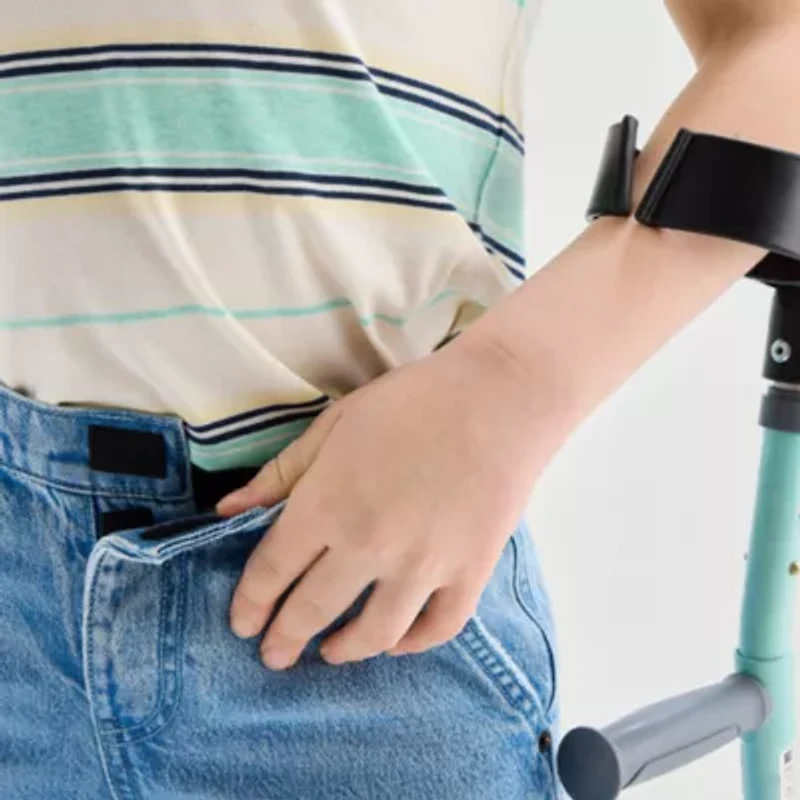 Thereabouts Cargo Little & Big Kid Boys Adaptive Easy-on + Easy-off Denim Short